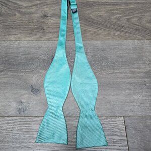 Bowtie #6 - Light Teal Silk